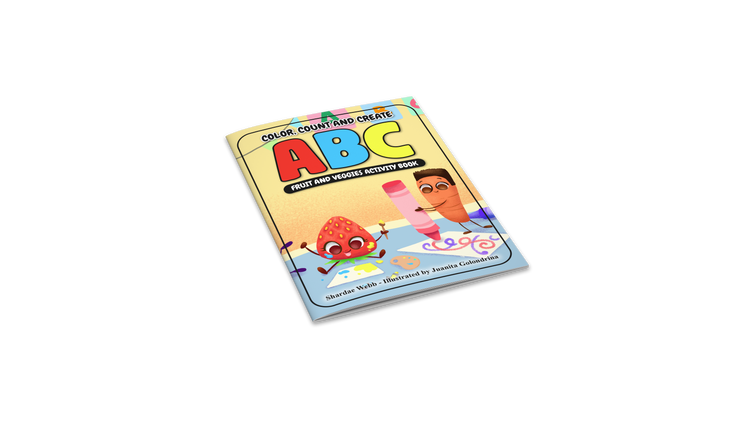 Color, Count and Create ABC Activity Book